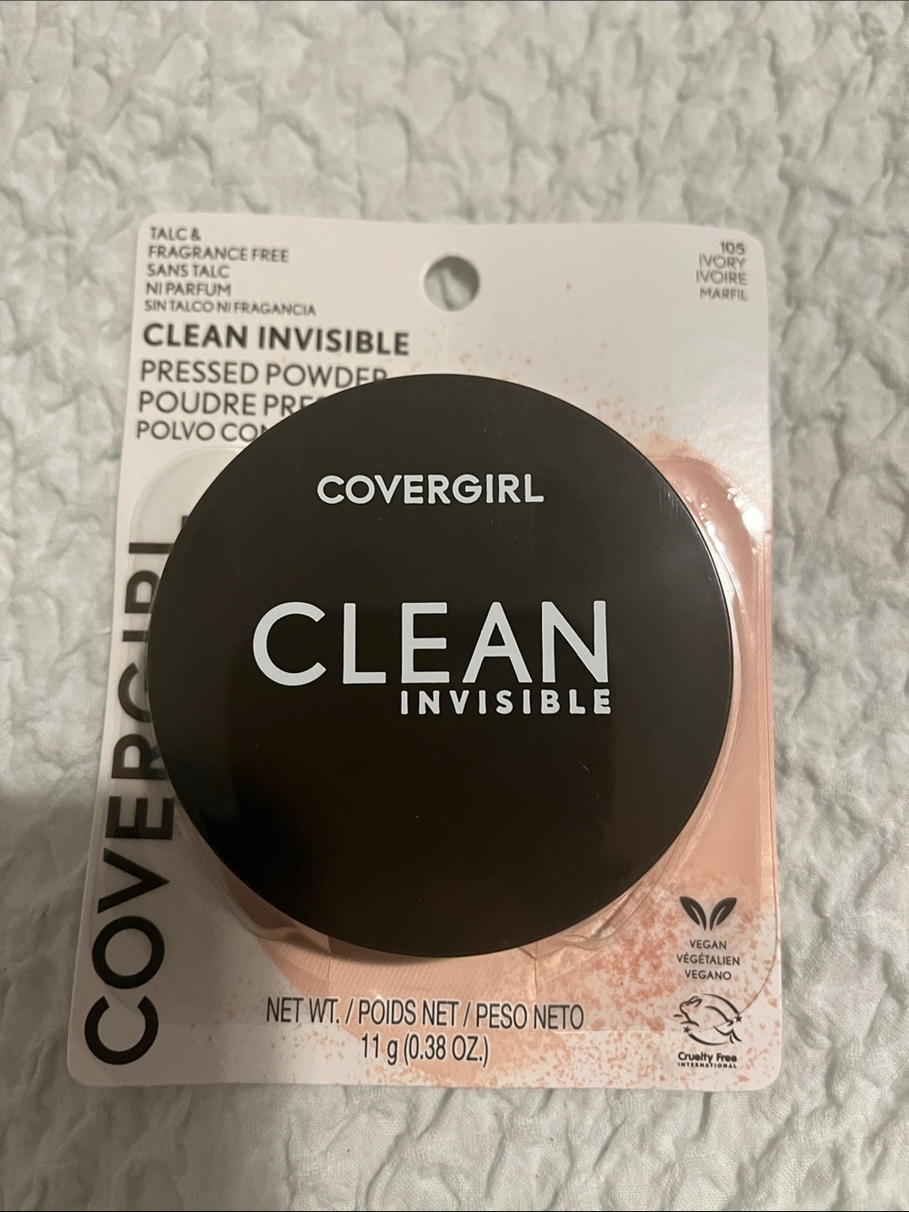 NWT Covergirl Pressed Powder 105 Ivory